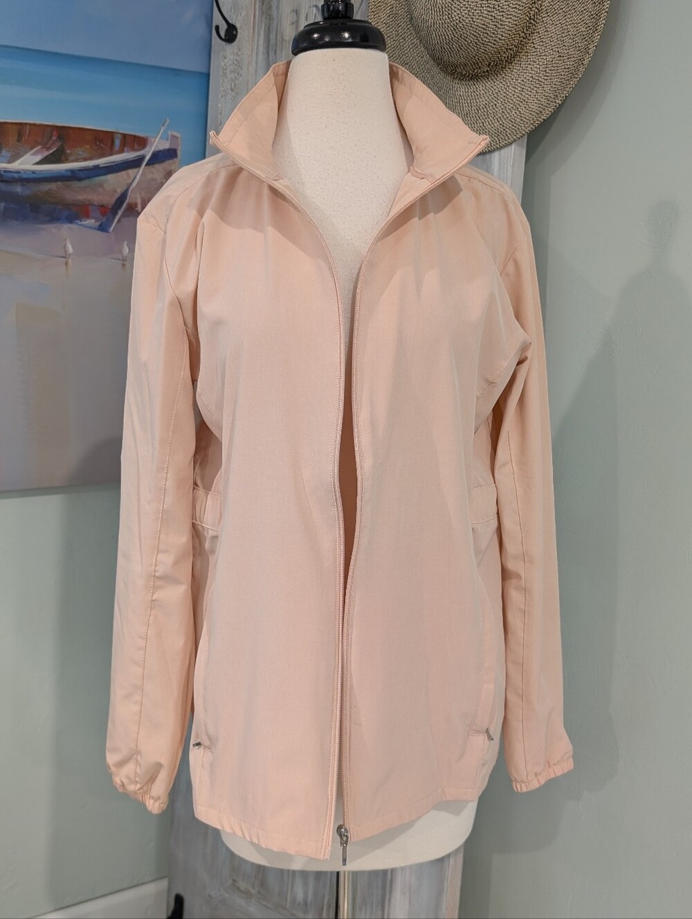 Hang Ten peach Lightweight Zippered Jacket